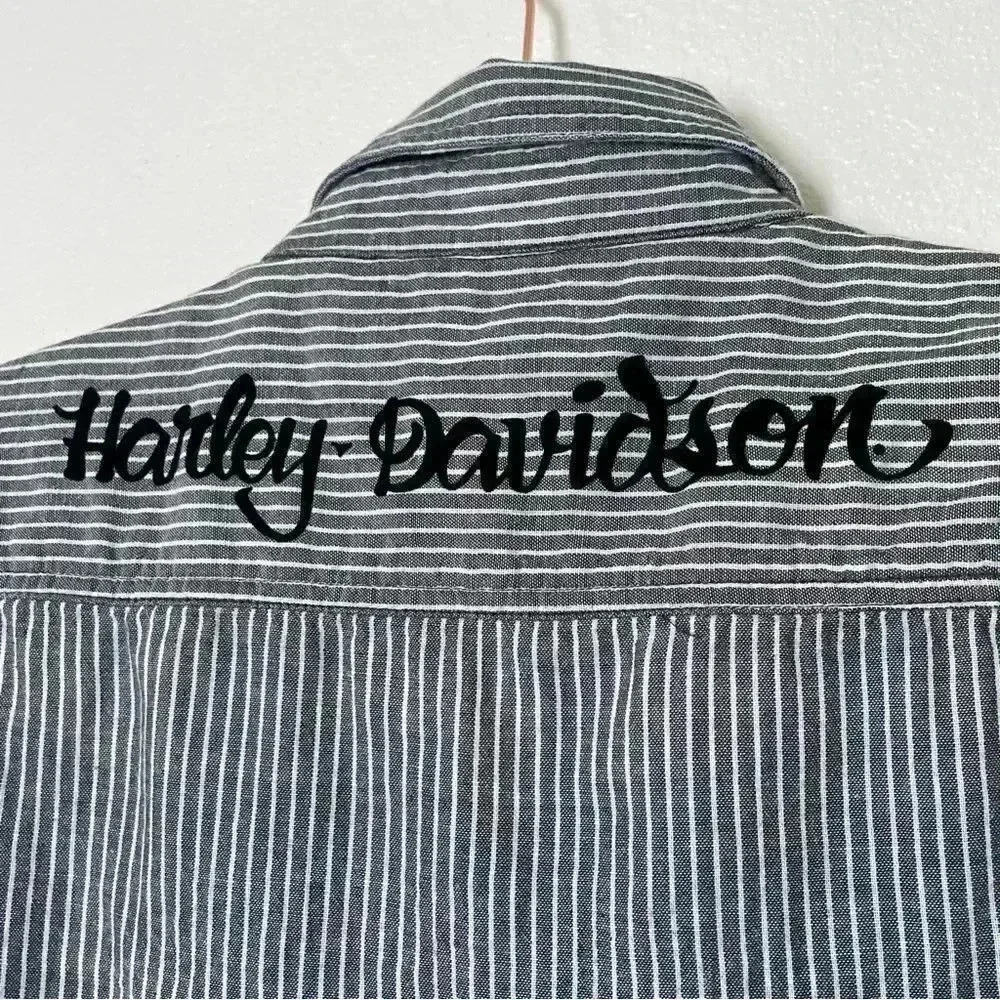 Harley Davidson Reversible Button Down - Picture 7 of 11